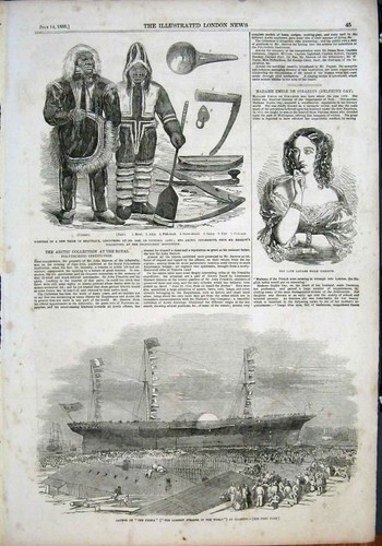 Old antique print portrait - old,
