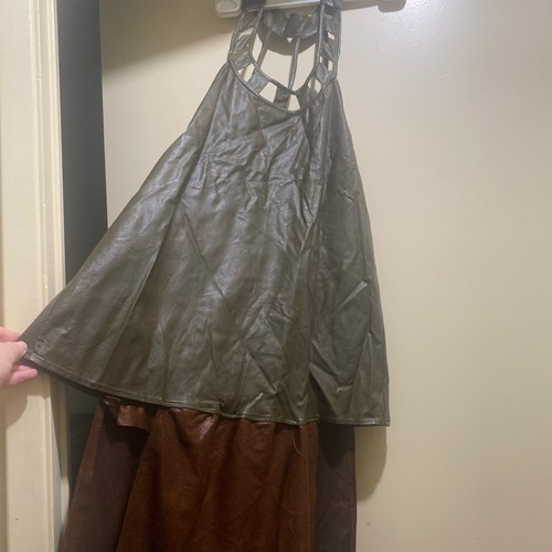 Sexy cosplay brown leather - cosplay,