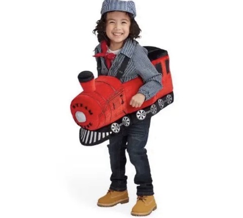 Kids red train steam engine - train,