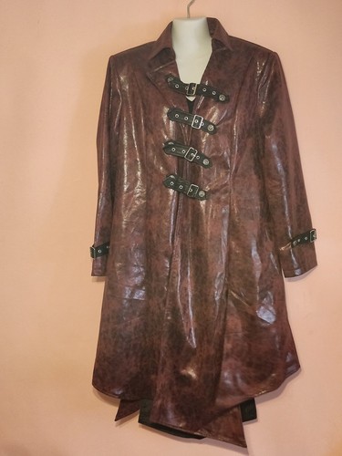 Gothic steam punk - punk, burgandy