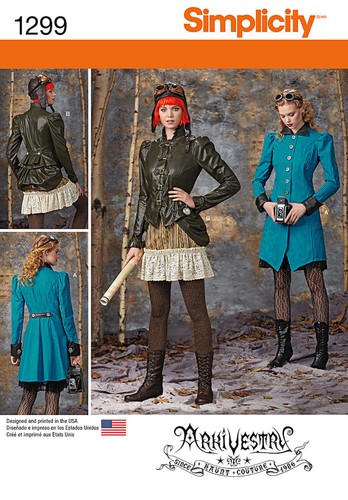 Sewing pattern steampunk - pattern,