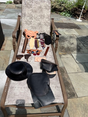 Lot leather crafter delight - lot, crafter's